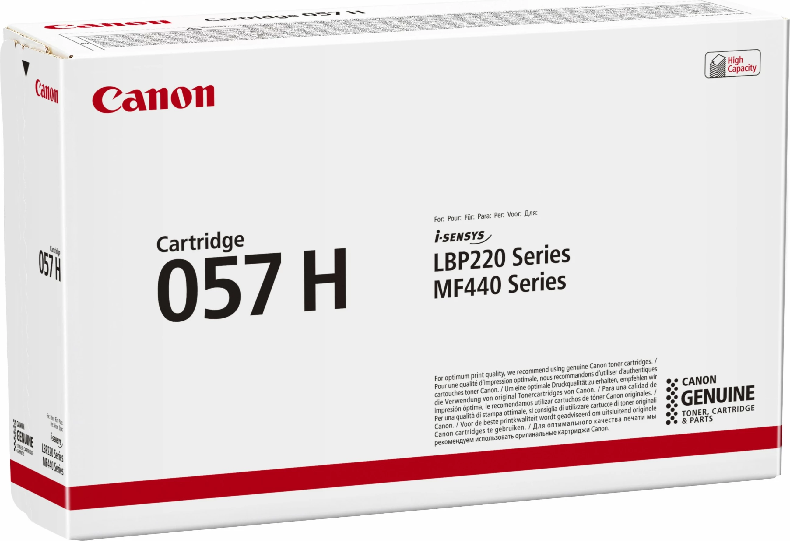 Toner Canon 057H, 10000 faqe, i zi