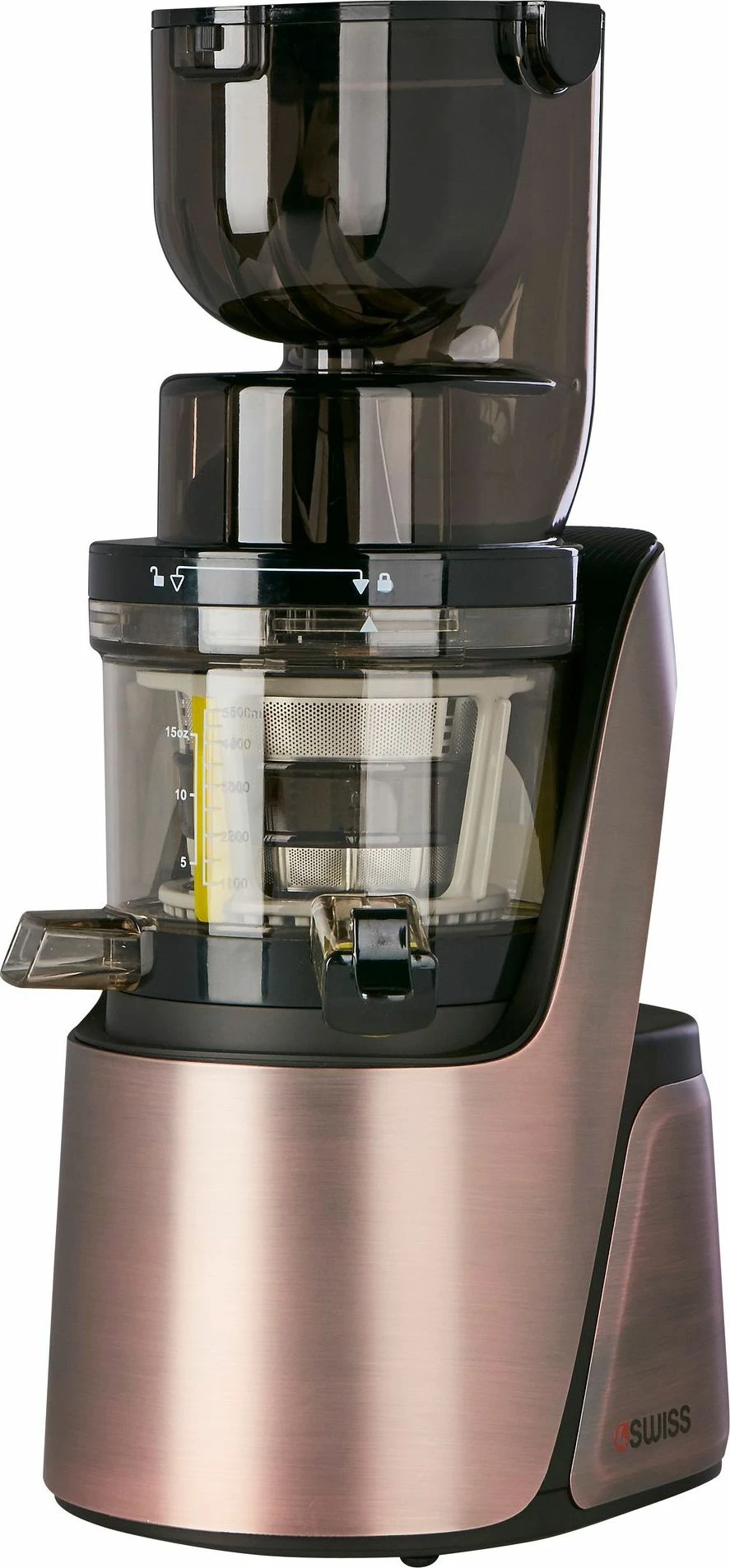 Shtrydhëse e ngadalshme 4Swiss Swan BM105 400W vertikale 0.5L, Rose Gold