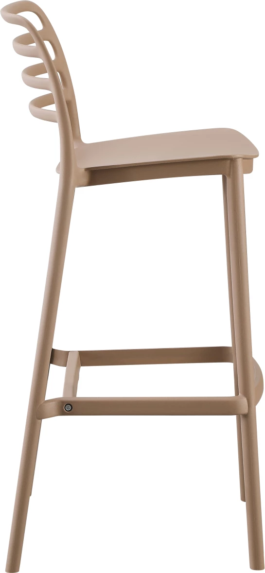 Karrige për bar polipropileni SNOD FH6099.04 kapuçino 37,2x50x101,5Hcm