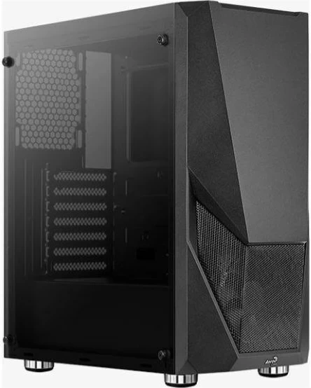 Kasë Aerocool PGS Zauron FRGB-G-BK-V1, e zezë