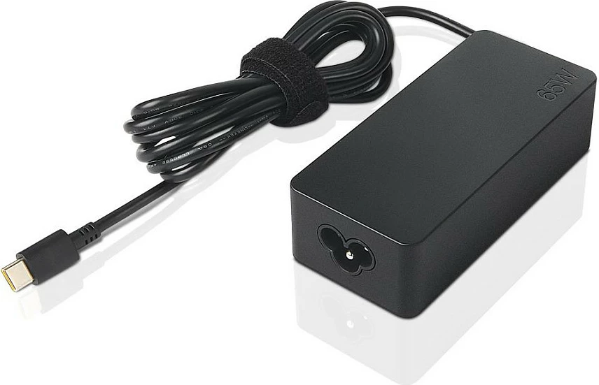 Adapter rryme për laptop Lenovo GX20P92529, 65W, 100-240V, i zi