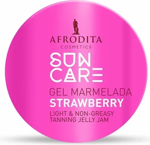 Marmelad për rrezitje Afrodita Sun Care Jam Strawb