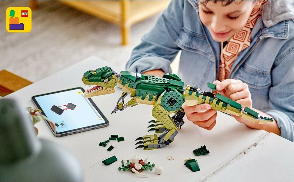 Set ndërtimi LEGO Creator 3-in-1 31151, T.Rex, multikolor