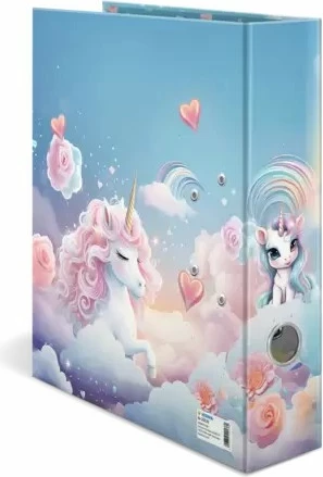 Renditës dokumentesh HERMA Happy Unicorns A4, karton, shumëngjyrësh