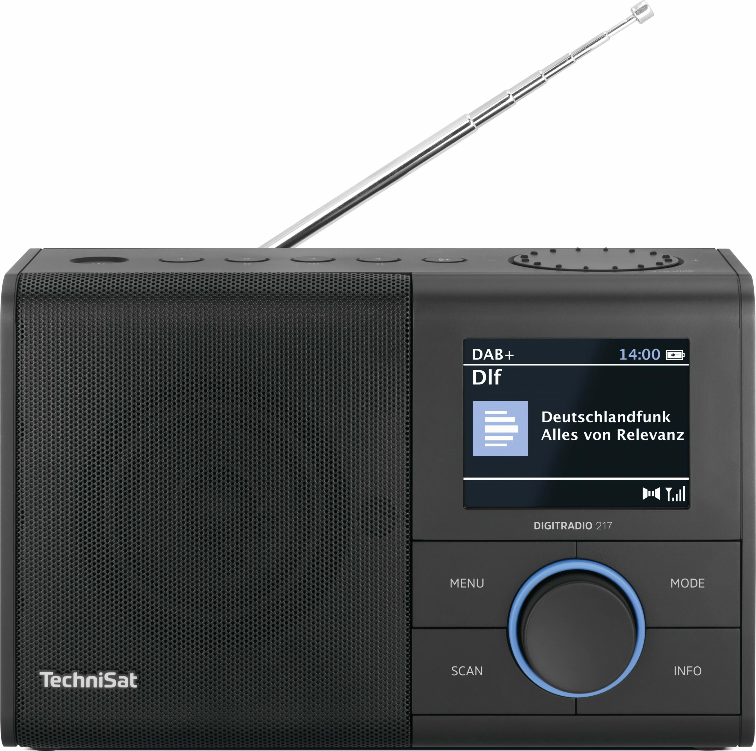 Radio digjitale TechniSat DigitRadio 217, e zezë