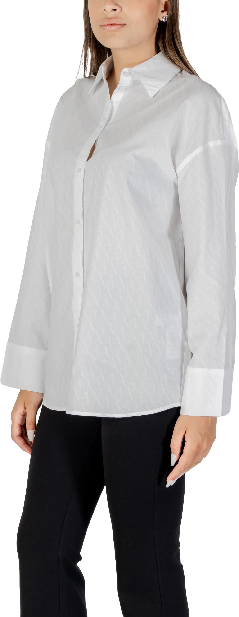 Këmishë për femra Armani Exchange XW001424 AF16631, e bardhë [Madhësia: S]