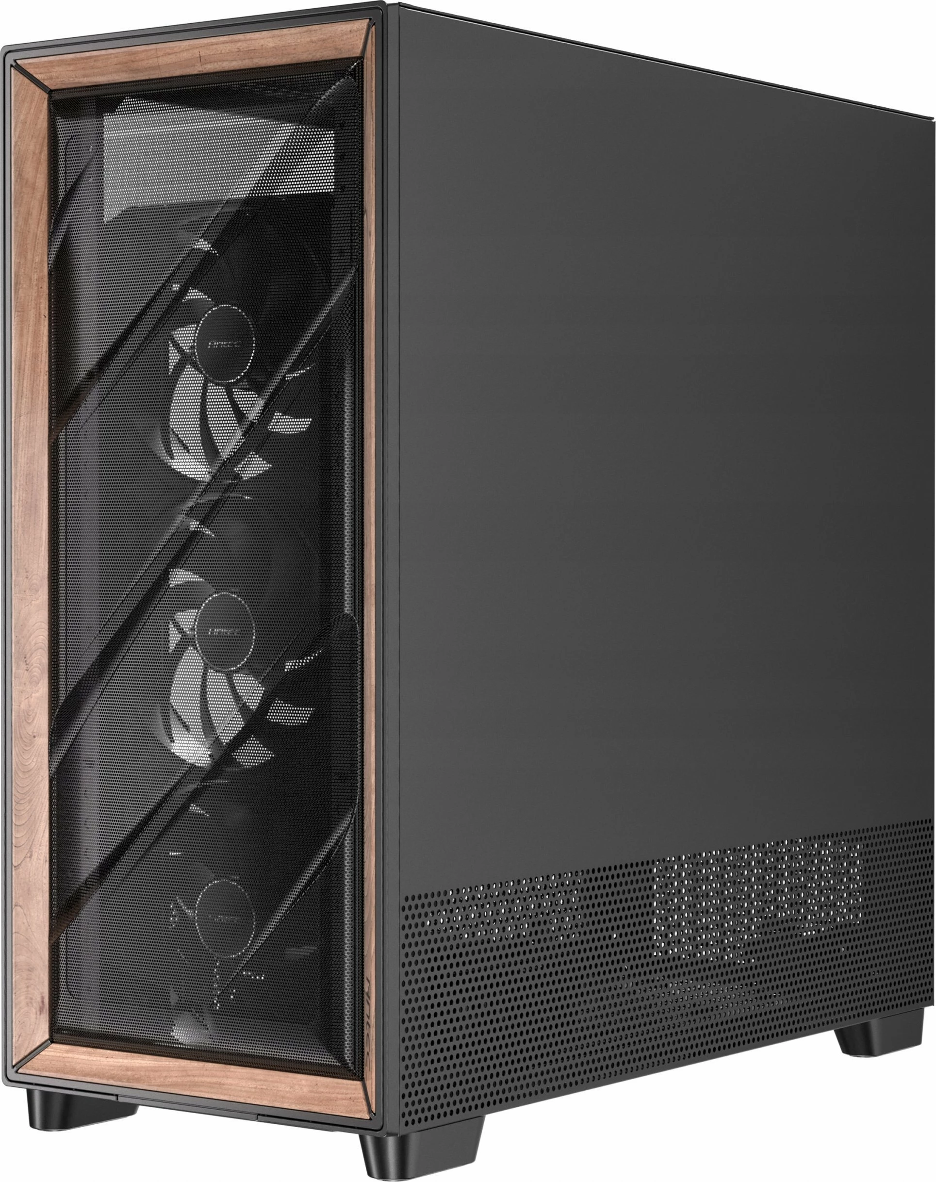 Kasë Antec Flux Pro Full Tower ATX/eATX, me xham të temperuar, USB-C, pa PSU, e zezë