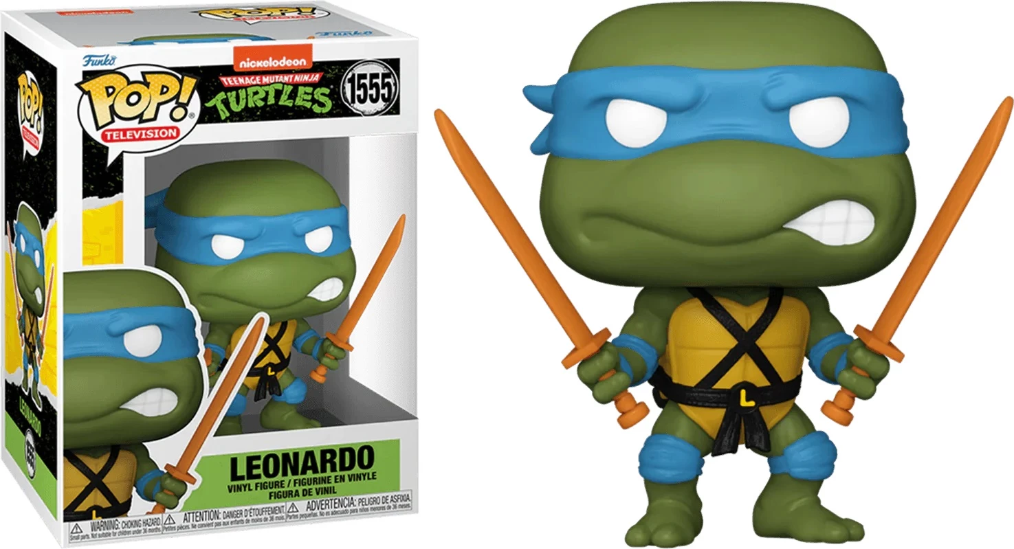 Figurinë koleksionuese Funko POP! TV Teenage Mutant Ninja Turtles Leonardo