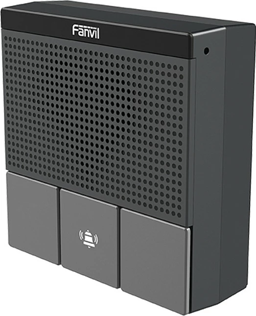 Interkom SIP Fanvil A10, Wired, PoE, RJ-45, IP54, montim në mur, Zi/Hiri