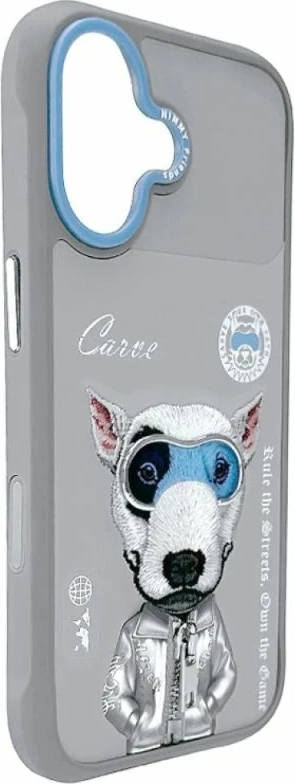 Kapak telefoni Nimmy Cool&Cute 2.0 për iPhone 17, gri