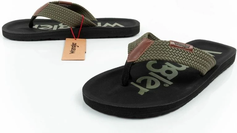 Flip-flopa për meshkuj Wrangler Zane, të gjelbra