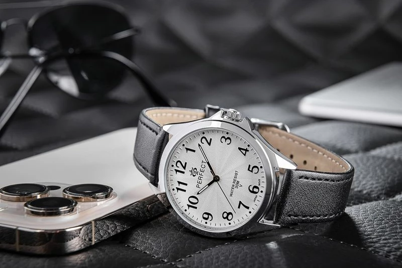 Orë dore për meshkuj PERFECT, e zezë