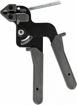 Pinca montimi për lidhësa kabllosh inox DeLOCK, deri 12 mm, gri