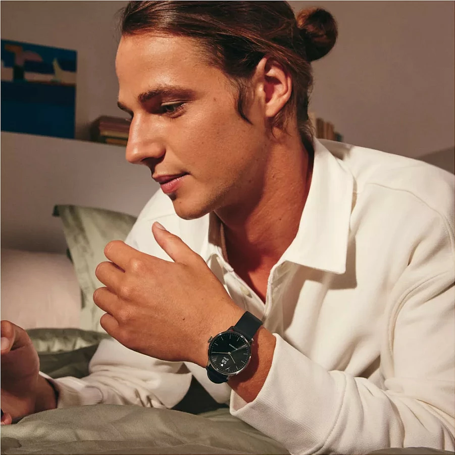 Smartwatch Withings ScanWatch Light, OLED, 27.1 g, e zezë