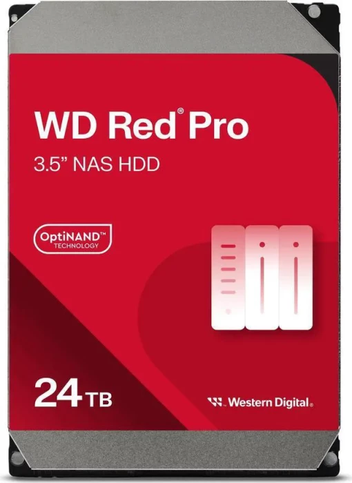 Hard disk i brendshëm WD Red Pro WD241KFGX 24TB 3.5\" SATA 6Gb/s 7200rpm 512MB cache