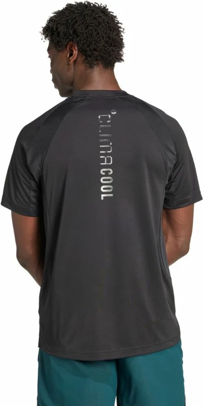 Maicë për meshkuj adidas Tech Apparel Climacool Tech App Tee, e zezë