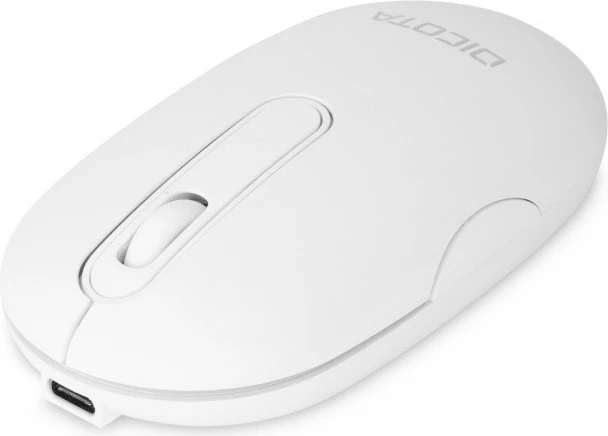 Maus DICOTA DESKTOP D32045, pa tela, i bardhë