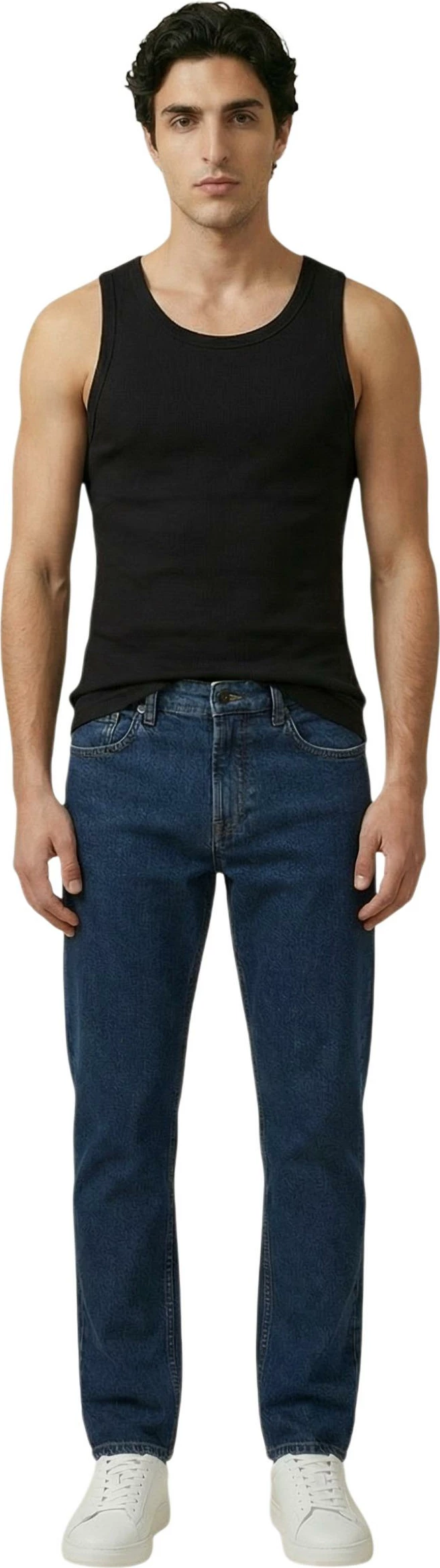 Maicë pa mëngë për meshkuj Calvin Klein Jeans LV04RF272G, e zezë [Madhësia: XL]
