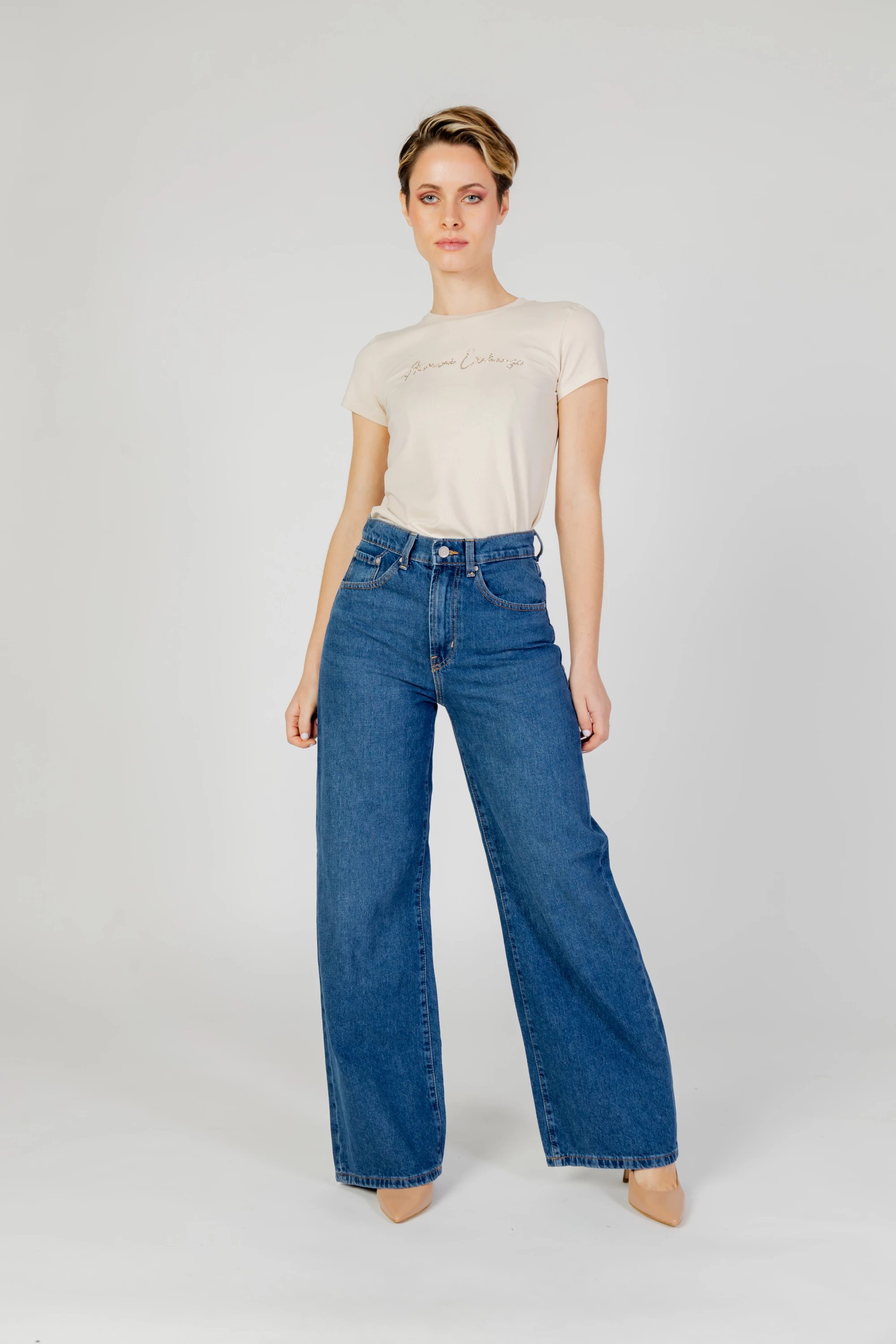 Xhinse për femra Only ONLHOPE EX HW DNM ADD465 NOOS, denim i errët [Madhësia: W33 L32]