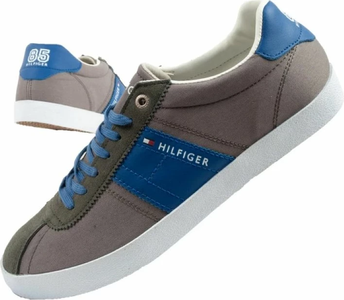 Këpucë për meshkuj Tommy Hilfiger, gri