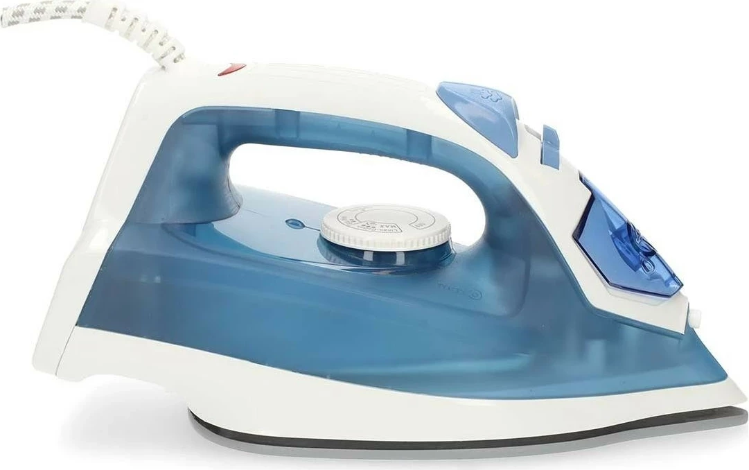 Hekur me avull Nedis IRON500, 2000W, pllaka qeramike, blu