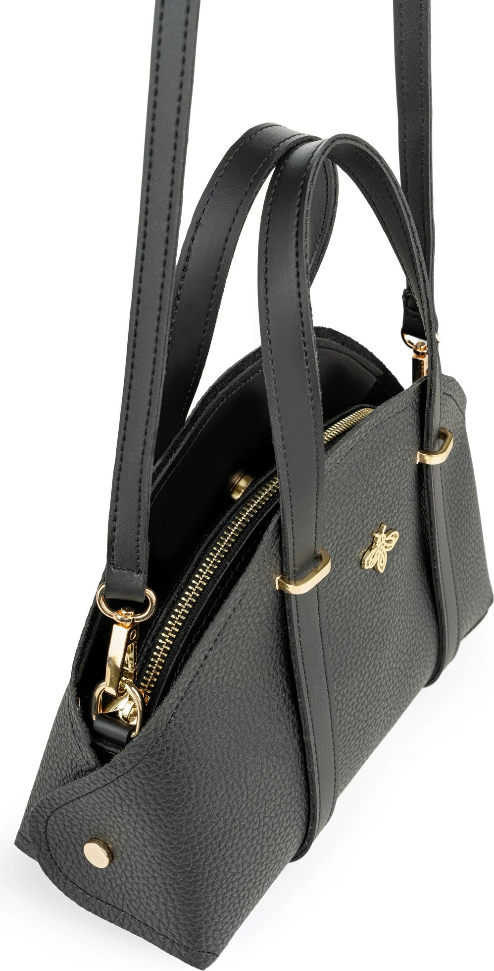 Çantë dore Lucky Bees, e zezë, 1233 Ros - Black