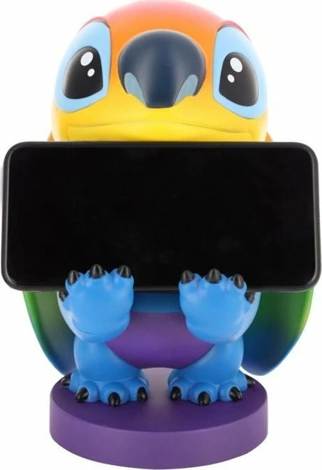 Mbajtës celulari/kontrolleri Cable Guys Disney Lilo & Stitch Rainbow Stitch 20 cm, shumëngjyrësh