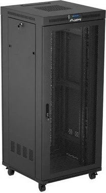 Kabinet rack LANBERG 19" 37U 800x800, i zi, me dyer të perforuara