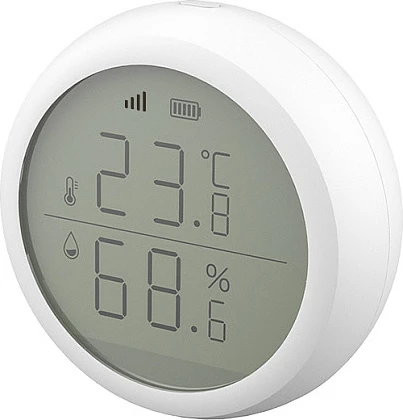 Sensor temperature dhe lagështie Imou ZTM1, wireless, LCD, 1200 m, i bardhë