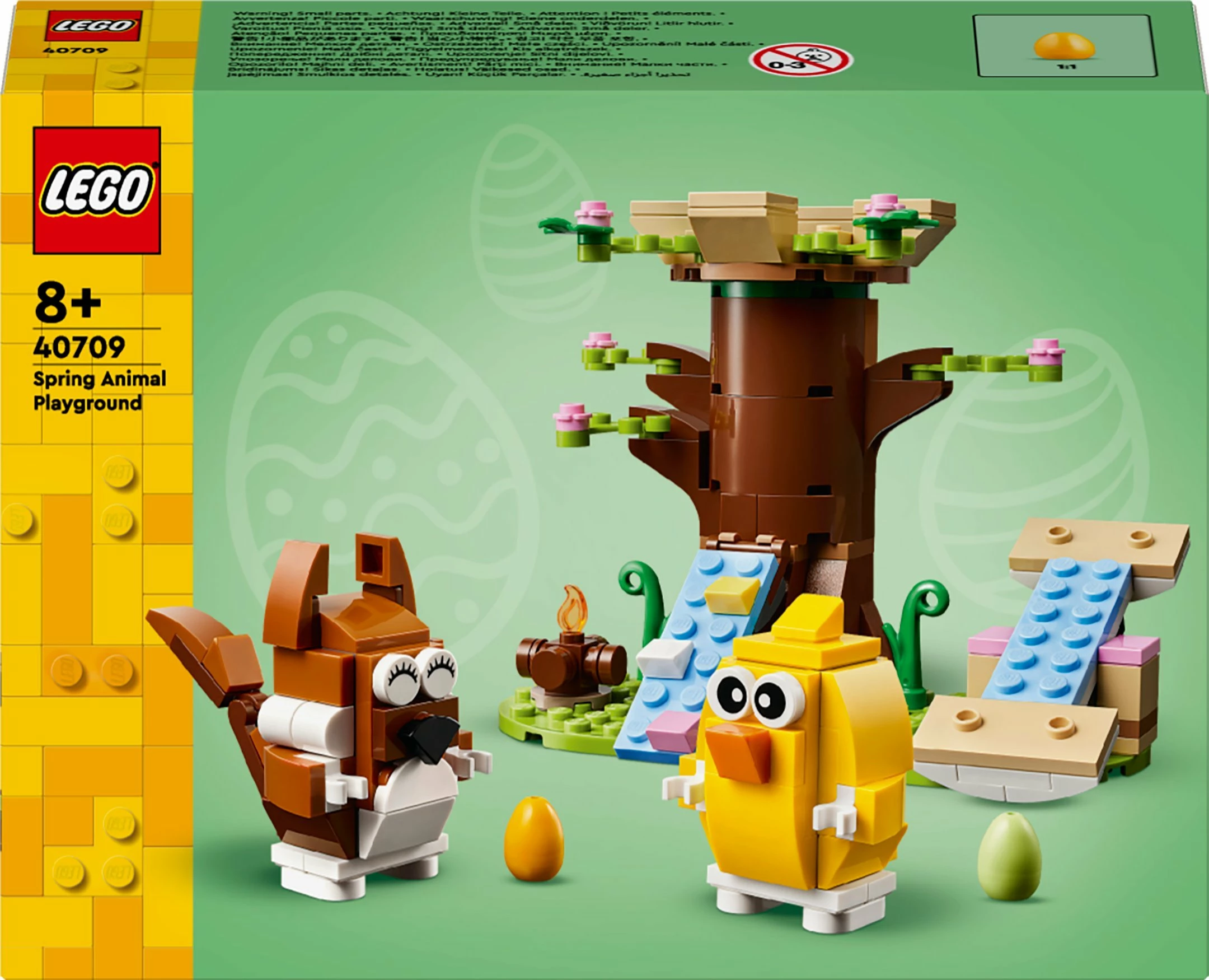 Set LEGO Creator 40709 Spring Playground for Animals, 172 copë, 8+