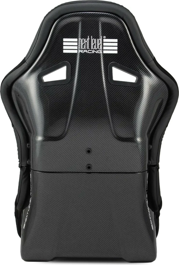 fotelë sim racing Next Level Racing ES2 (NLR-E060), FIA licensed, carbon-style finish, e zezë