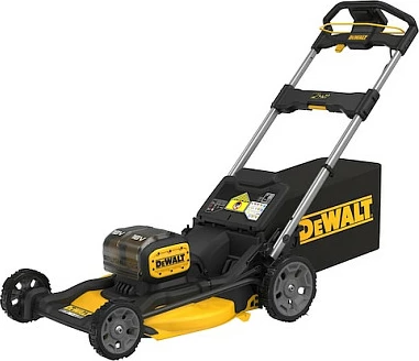 Kositëse bari DeWALT DCMWP134N-XJ, 2x18V XR, 53cm, 67L, e verdhë/zezë