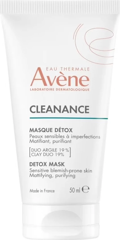 Maskë për fytyrë për femra Avene Cleanance Detox Mask 50ml