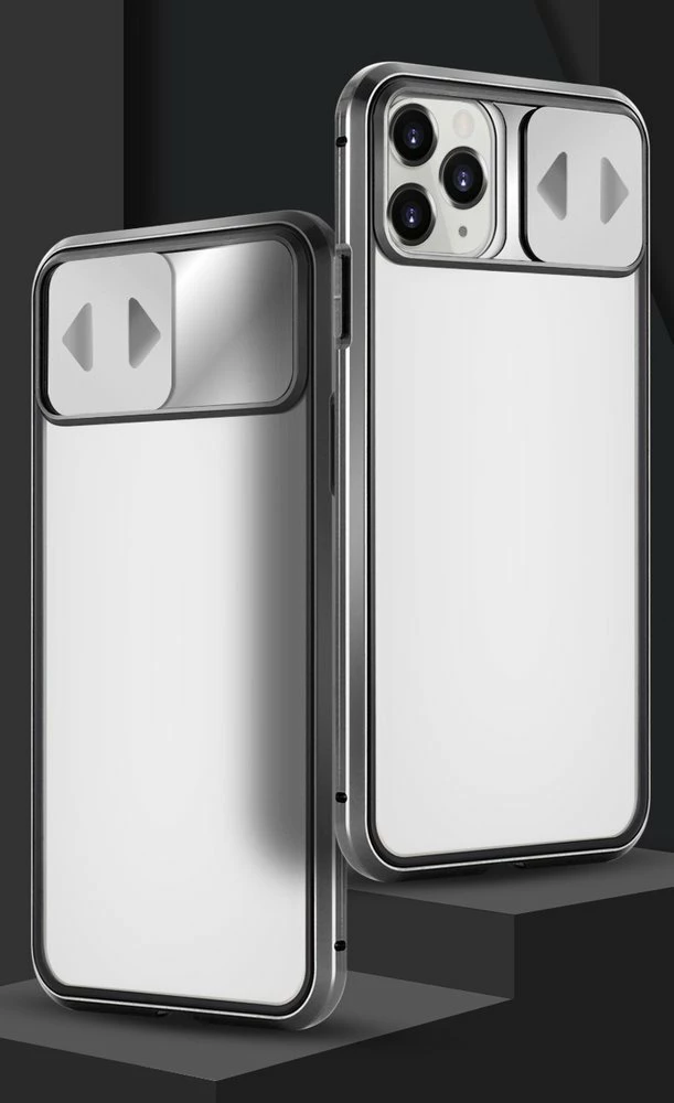 Mbështjellës Wozinsky Magnetic Cam Slider Case për Huawei P40, Full Body Cover, i zi