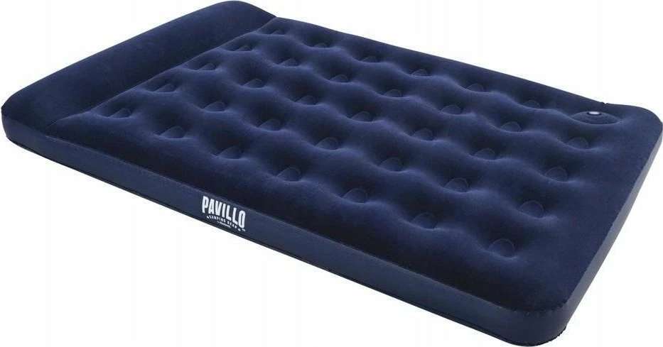 Dyshek ajri dopio Bestway 67225 191x137x28 cm, me pompë këmbë, blu