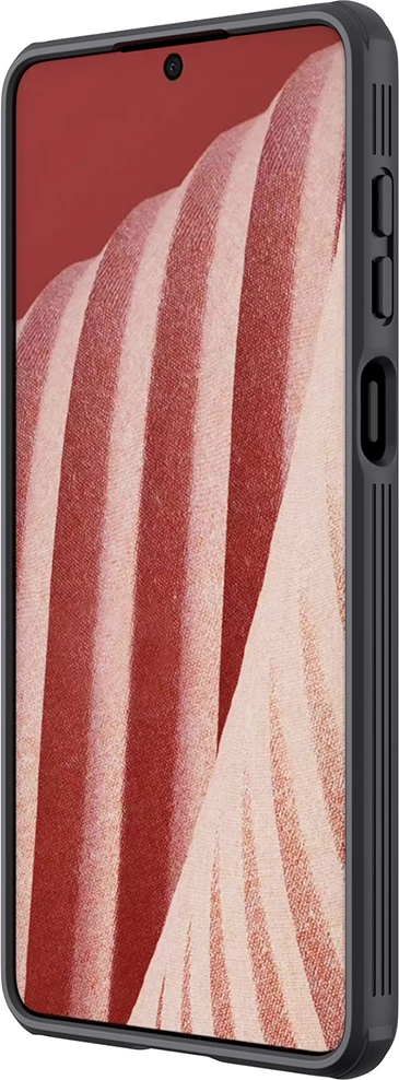 Mbështjellës Nillkin CamShield Pro për Samsung Galaxy A73, me mbulesë kamere, i zi
