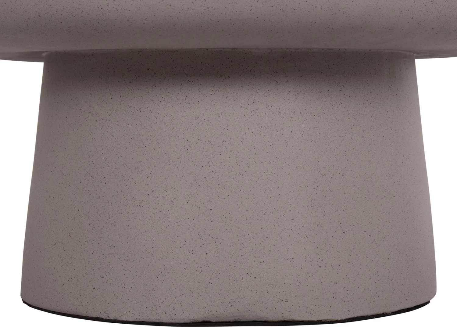 Tavolinë kafeje PIRSON, fibër-cement, ngjyrë gri, FH18155.03, 60x36cm