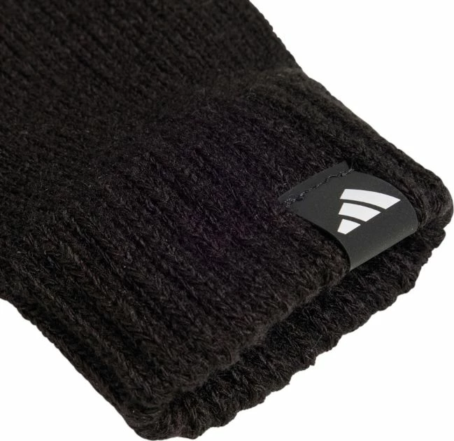 Kapelë me dorëza adidas për fëmijë, të zeza