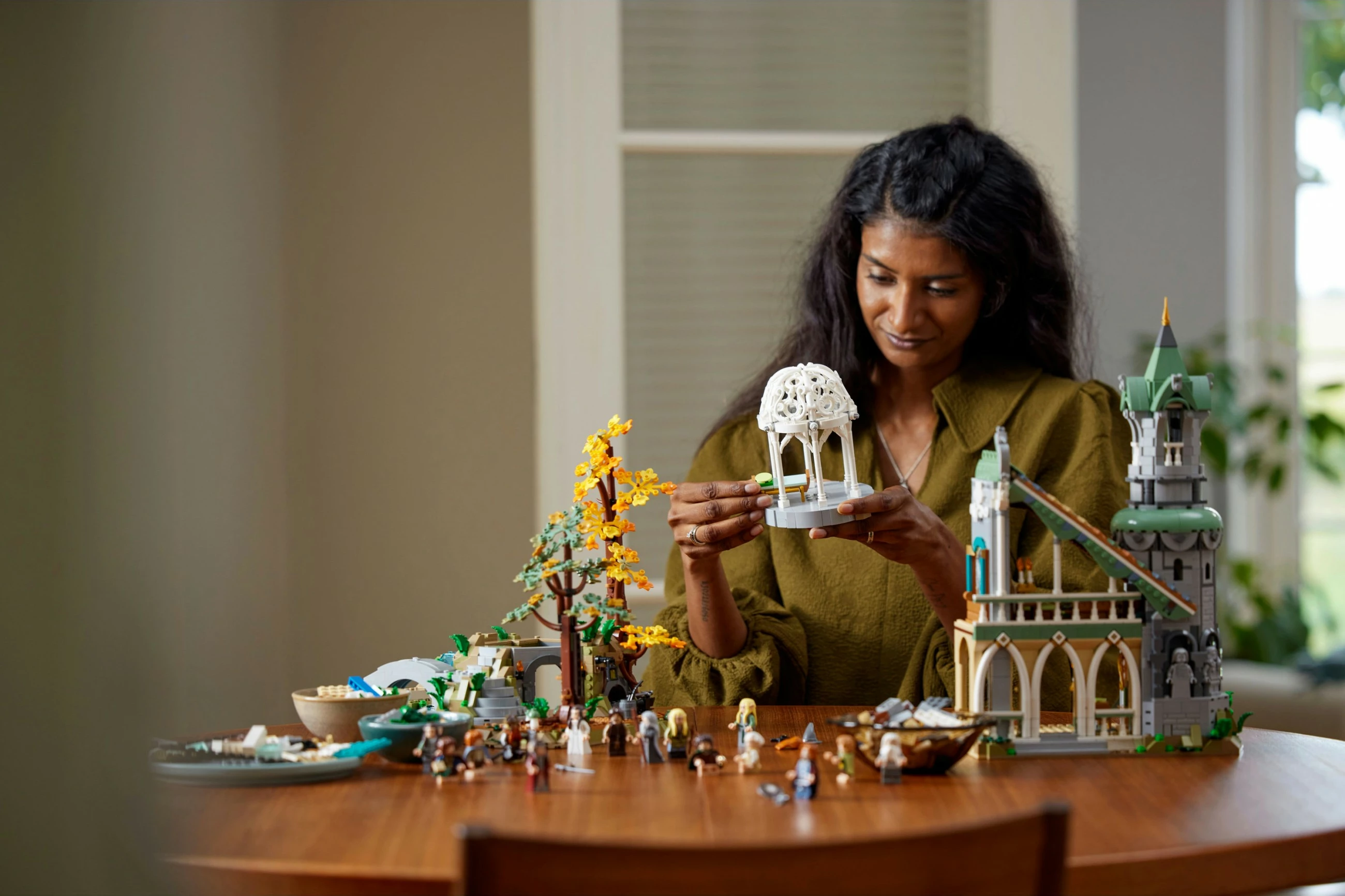 Set ndërtimi LEGO The Lord of the Rings: Rivendell, 6167 pjesë, plastikë, shumëngjyrësh