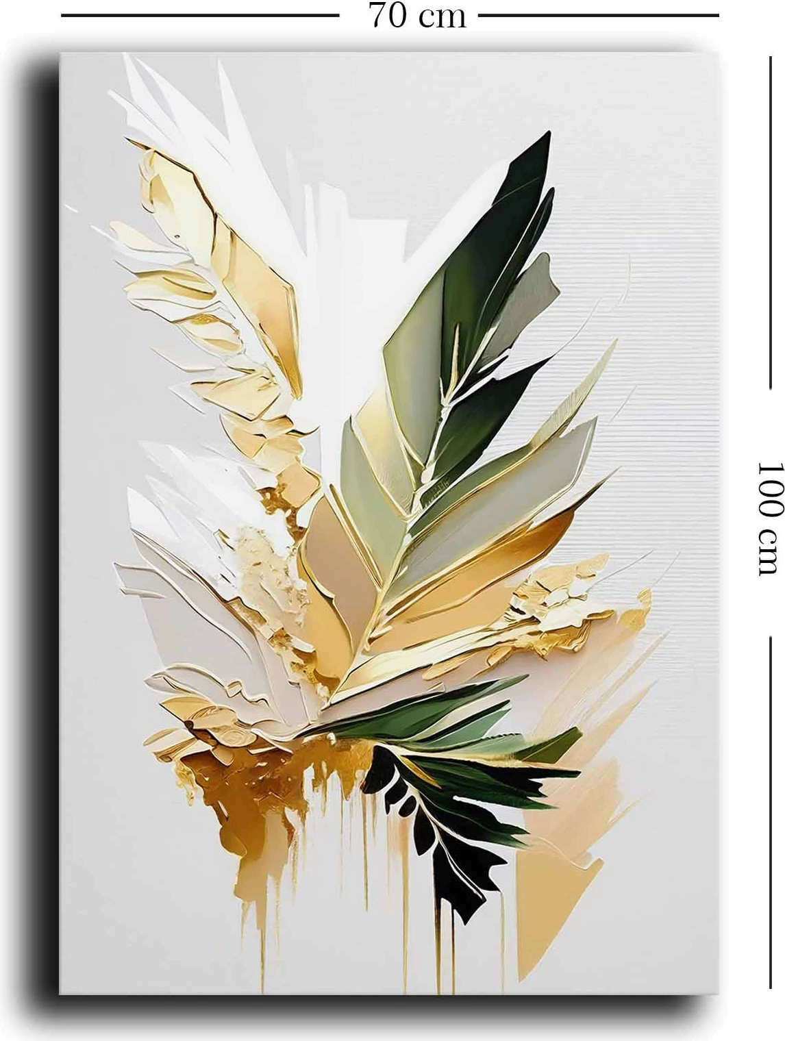 Pikturë dekorative në kanavacë Wallity, shumëngjyrëshe, 70x100cm, 70100GSC-015