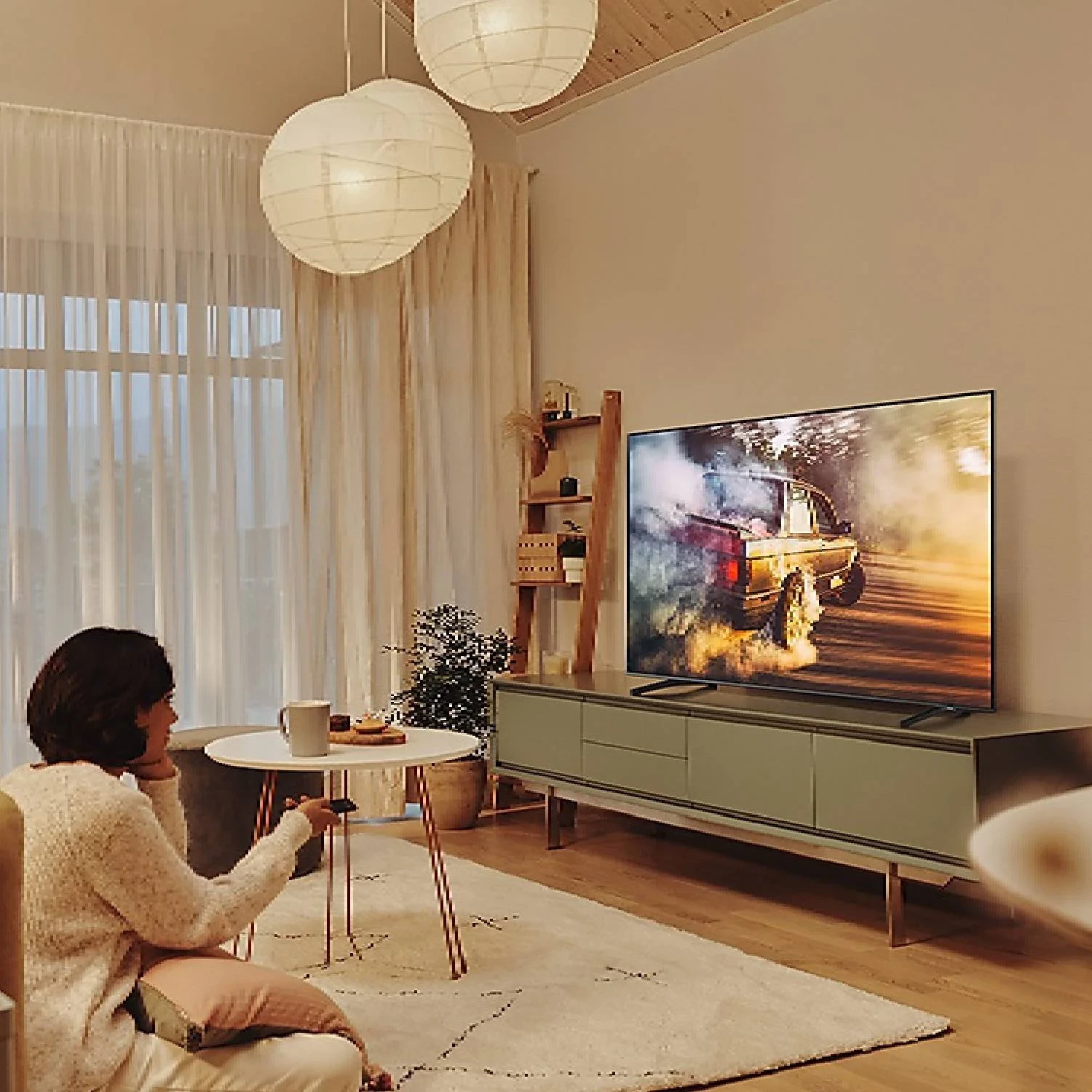 Televizor LED UHD 4K Smart, Samsung, UE75U8072FUXXH, HDR10+, 75"