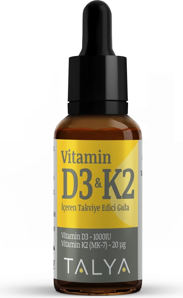 Vitamin D3 K2 liquid drops 10 ml