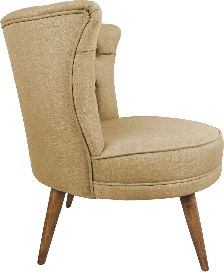 Karrige wing Atelier del Sofa, Richland, ngjyrë kafe e çelët
