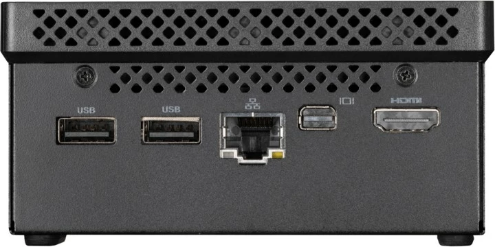 Kasë Gigabyte BRIX GB-BMCE-4500C, Celeron N4500, mini PC, e zezë