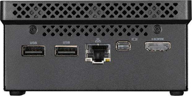 Kasë Gigabyte BRIX GB-BMCE-4500C, Celeron N4500, mini PC, e zezë