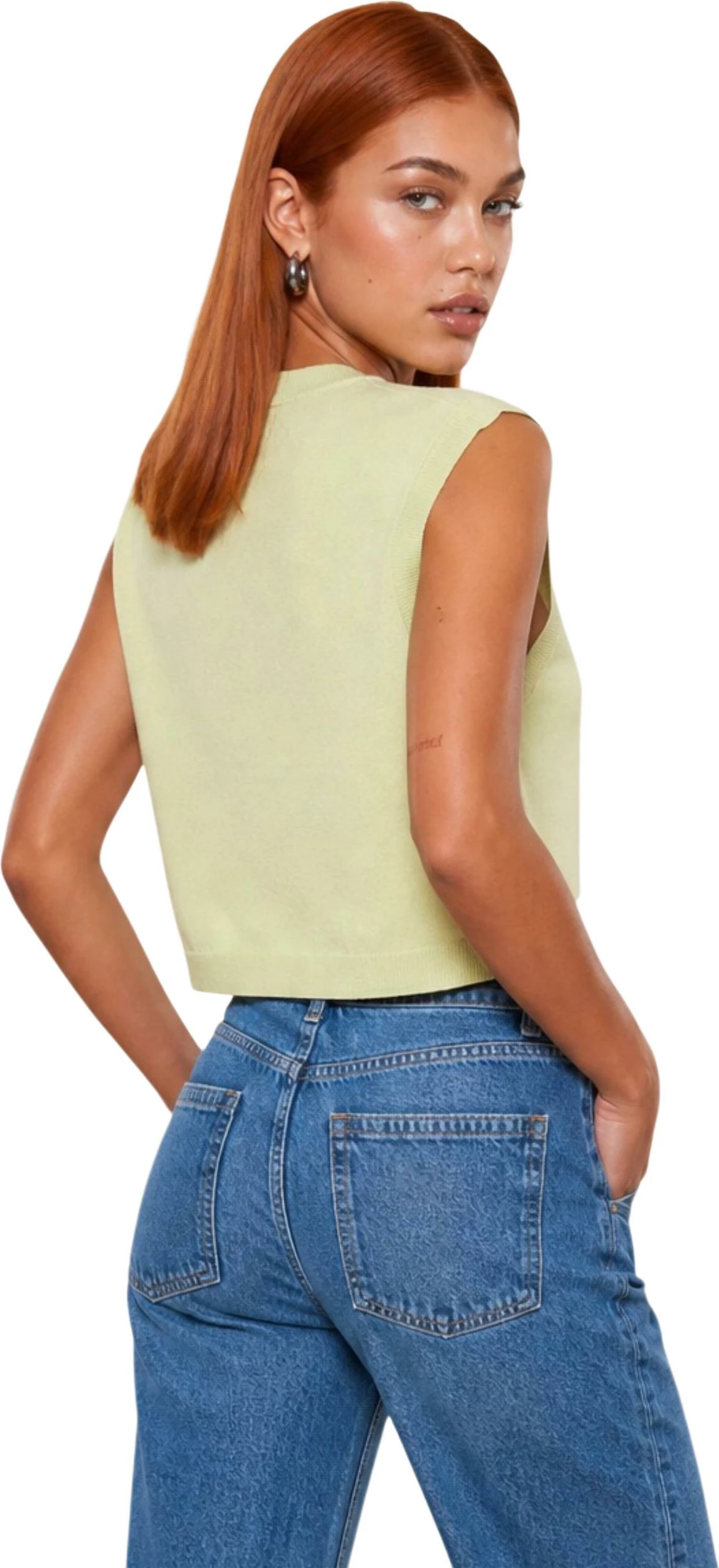 Jelek i thurur për femra I AM 26236, i verdhë [Madhësia: M/L]