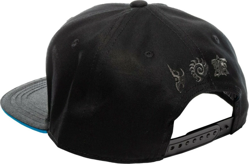 Kapele snapback Jinx StarCraft II Supply, madhësi standarde e rregullueshme, e zezë
