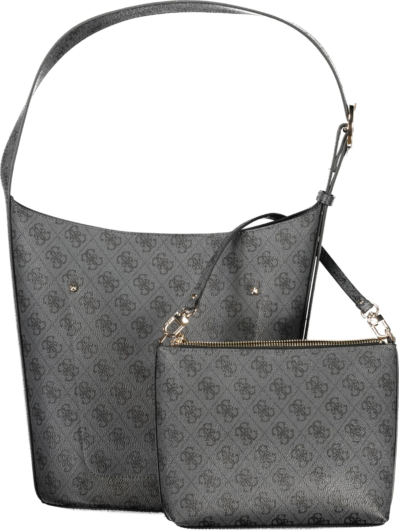 Çantë për femra GUESS JEANS Meridian II, e zezë