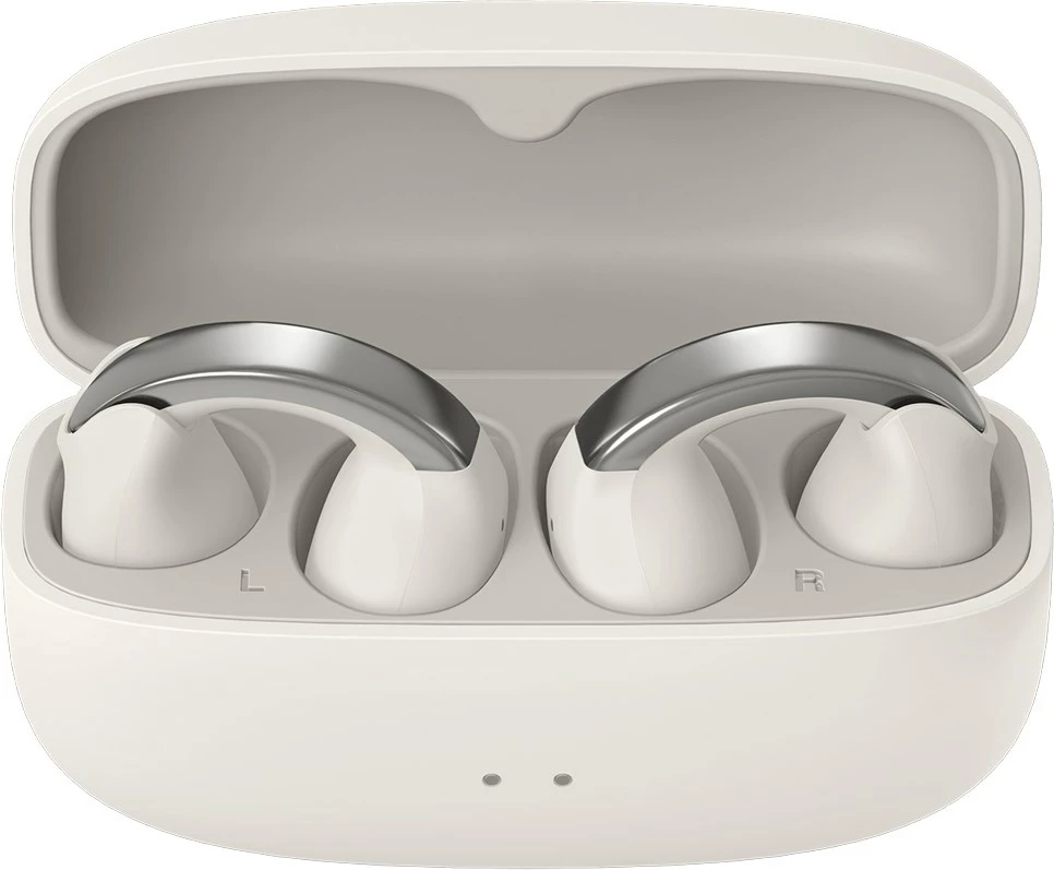 Kufje JVC HA-NP1TW, TWS earcuff, open-back, të bardha