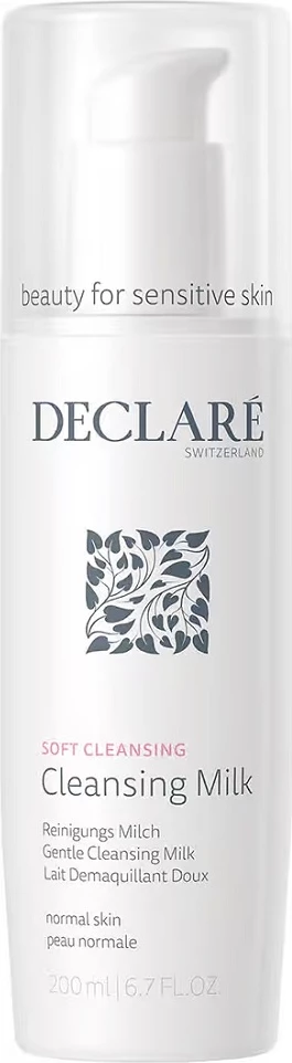 Qumësht pastrues fytyre për femra Declare Soft Cleansing, 200ml